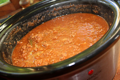 Slow Cooker Bolognaise Sauce