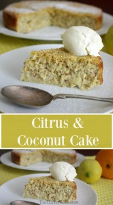 Coconut & Citrus Cake